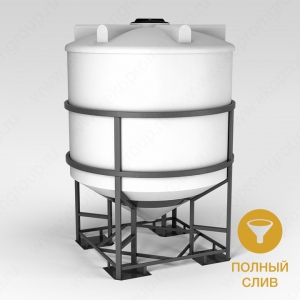 Емкость ФМ 5000л в обрешетке в Канаше