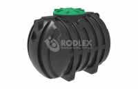 Емкость накопительная для канализации RODLEX-S3000 с горловиной 1000 мм и крышкой в Канаше