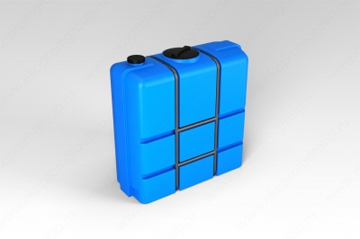 Емкость K 1000л в обрешетке в Канаше