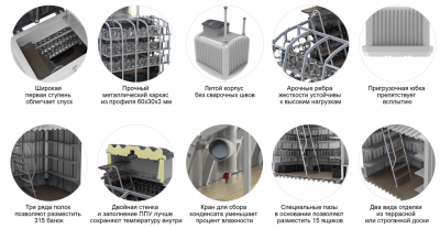 Погреб Rostok 8000 СТАНДАРТ в Канаше